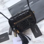 MONOGRAM CHAIN WALLET IN CROCODILE EMBOSSED SHINY LEATHER - Image 5