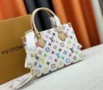 Louis Vuitton X TM Multicolored Onthego PM In White - Image 2