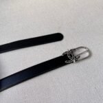 Chanel casual style leather logo belts - Image 3