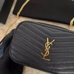 YSL Mini Lou Quilted Leather Camera Bag - Image 3