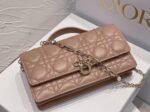 Dior Miss Dior Mini Bag Fake in Poudre Cannage Lambskin - Image 5