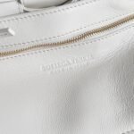 Top Quality Replica Bottega Veneta Cassette Bag In White Foulard Intreccio Calfskin - Image 3