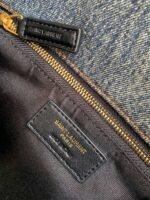 PUFFER TOY BAG IN CANVAS AND SMOOTH LEATHER - Image 2