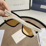 Gucci acetate sunglasses with logo - Image 6