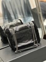 NIKI BABY CHAIN BAG IN CROCODILE-EMBOSSED LEATHER - Image 6