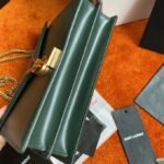 Replica Saint Laurent Cassandra Medium Chain Bag Green - Image 10