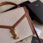 SOLFERINO LARGE SATCHEL IN BOX SAINT LAURENT LEATHER - Image 2
