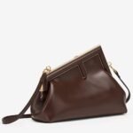 Top Quality Knockoff Fendi First Small Bag In Dark Brown