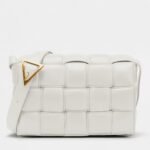 Top Quality Replica Bottega Veneta Padded Cassette Bag In White