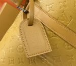 Louis Vuitton Taurillon Leather Keepall Bandouliere 50 In Safran Yellow - Image 8