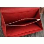 Red AAA fake Hermes Constance wallet - Image 5