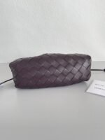 Knockoff Bottega Veneta Mini Pouch with Strap Grape - Image 8