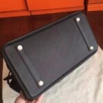 Black Replica Hermes Birkin 35cm Signature Handbag - Image 9