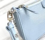 Louis Vuitton Epi Leather Easy Pouch On Strap In Bleu Celeste Blue - Image 8