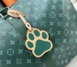 Louis Vuitton Monogram Heritage Canvas Keepall Bandouliere 50 In Green - Image 9