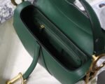 Dior Saddle Bag Faux in Green Grained Calfskin - Image 3
