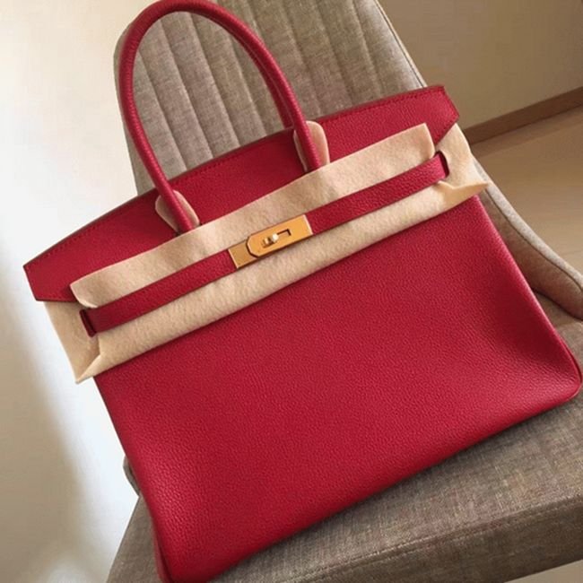 1CC7BBA9-9D6D-8997-697B-600E4A342B07.jpg Budget Red Hermes Birkin 30cm Fake Bag - Image 1