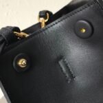 Prada Monochrome Small Bag Imitation in Black - Image 8