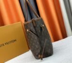 Louis Vuitton Neverfull Bandouliere Inside Out MM Tote In Monogram Canvas And Brown Leather - Image 4