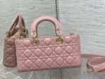 Dior Lady D-Joy Medium Bag Replica in Peony Pink - Image 8