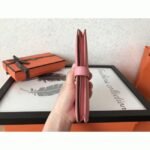 Pink Replica Hermes Bearn Wallet - Image 3