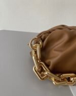 Replica Bottega Veneta The Chain Pouch Bag Teak - Image 5