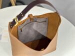 Top Quality Fake Chloe Marcie Hobo Bag in Brown Grained Leather - Image 11