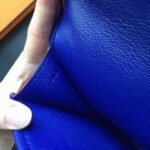 Electric Blue Epsom Replica Hermes Jige Elan 29 Modern Clutch - Image 4