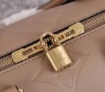 Louis Vuitton Monogram Empreinte Leather Speedy Bandouliere 25 Handbag In Tourterelle Gray - Image 8
