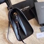 Replica Saint Laurent Cassandra Medium Bag Black Suede - Image 7