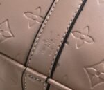 LV Monogram Empreinte Keepall Bandouliere 45 In Tourterelle Gray - Image 6