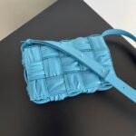Top Quality Bottega Veneta Cassette Bag In Pool Foulard Intreccio Calfskin - Image 7