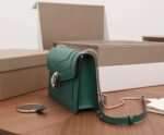 Replica Bvlgari Serpenti Forever Small Cross-body Bag Green Calfskin - Image 3
