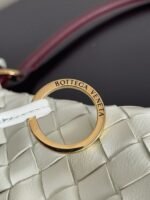 Replica Bottega Veneta Gemelli Medium Bag Barolo/Glacier - Image 3