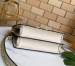 Louis Vuitton Dauphine Lugano MM Bag In Galet Gray - Image 5