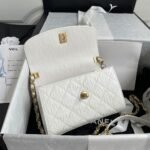 CHANEL Mini Flap Bag with Top Handle - Image 5