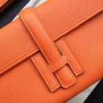 Orange Fake Hermes Jige Elan 29 Colorful Handbag - Image 6