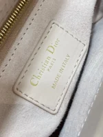 Dior Lady Dior Mini Bag Fake in Pink - Image 11
