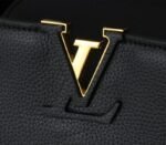 Louis Vuitton Capucines GM Souple Handbag In Black - Image 8
