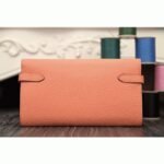 Crevette best replica Hermes Kelly Longue wallet - Image 7