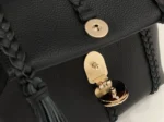 Top Quality Replica Chloe Penelope Small Shoulder Bag in Black Grained Calfskin - Image 10