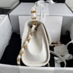 CHANEL Mini Flap Bag with Top Handle - Image 3