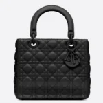 Dior Lady Dior Medium Bag Replica in Black