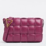 Top Quality Imitation Bottega Veneta Padded Cassette Bag In Cinnabar