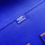 Electric Blue Epsom Replica Hermes Jige Elan 29 Modern Clutch - Image 3