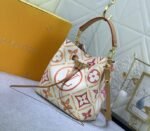 Louis Vuitton LV By The Pool Monogram Tiles Canvas NeoNoe BB Bag In Coral - Image 2