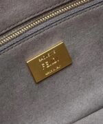 Baguette bag in dove gray - Image 7