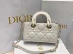 Dior Lady D-Joy Micro Bag Knockoff in White Cannage Lambskin - Image 4