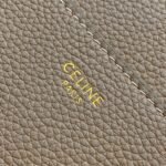 Top Quality Fake Celine Sangle Bucket Bag In Taupe Grained Calfskin - Image 6