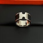 Hermes Reversible Leather Strap Ring - Image 5